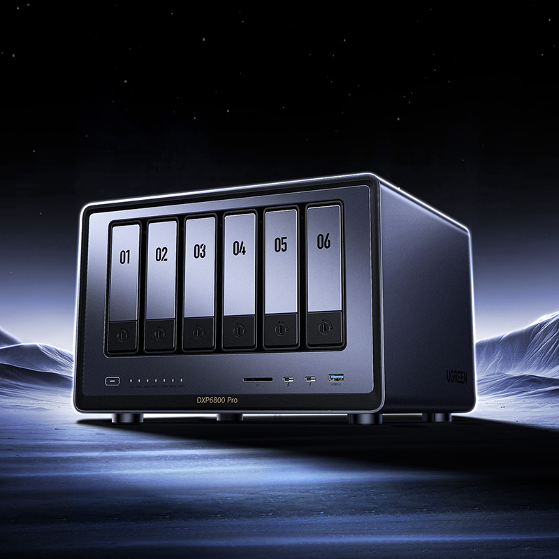 Ddr5 8Gb - DXP6800 Pro 6-Bay Desktop NAS, I5