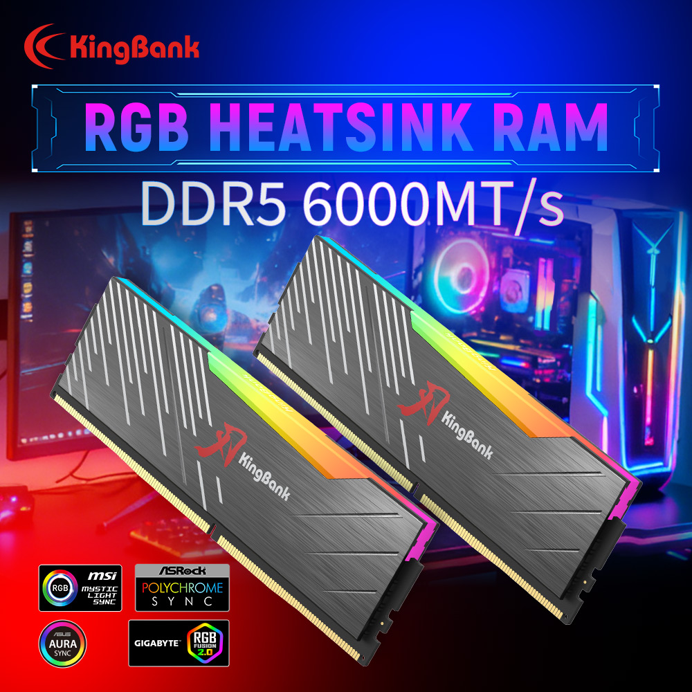 Ddr5 4800Mhz - KingBank KRRB DDR5 RGB SoarBlade Serie