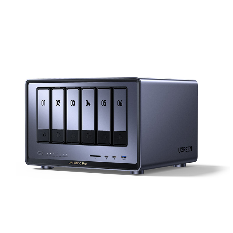 DXP6800 Pro 6-Bay Desktop NAS, – Ddr5 8Gb Bewertung und Preis